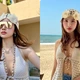 Học trò Tuấn Hưng diện áo xẻ sâu khoe thềm ngực táo bạo