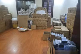 Triệt phá đường dây sản xuất, mua bán thiết bị điện tử giả