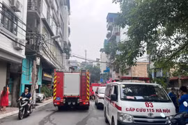Cháy nhà tại phố Kim Hoa, Hà Nội, khiến 5 người tử vong 