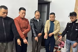 Bắt quả tang 5 đối tượng đánh bạc bằng hình thức đánh sâm ở Lạng Sơn