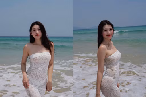 'Mẹ bỉm sữa' Quỳnh Châu khoe dáng quyến rũ, đẹp không kém thời son rỗi
