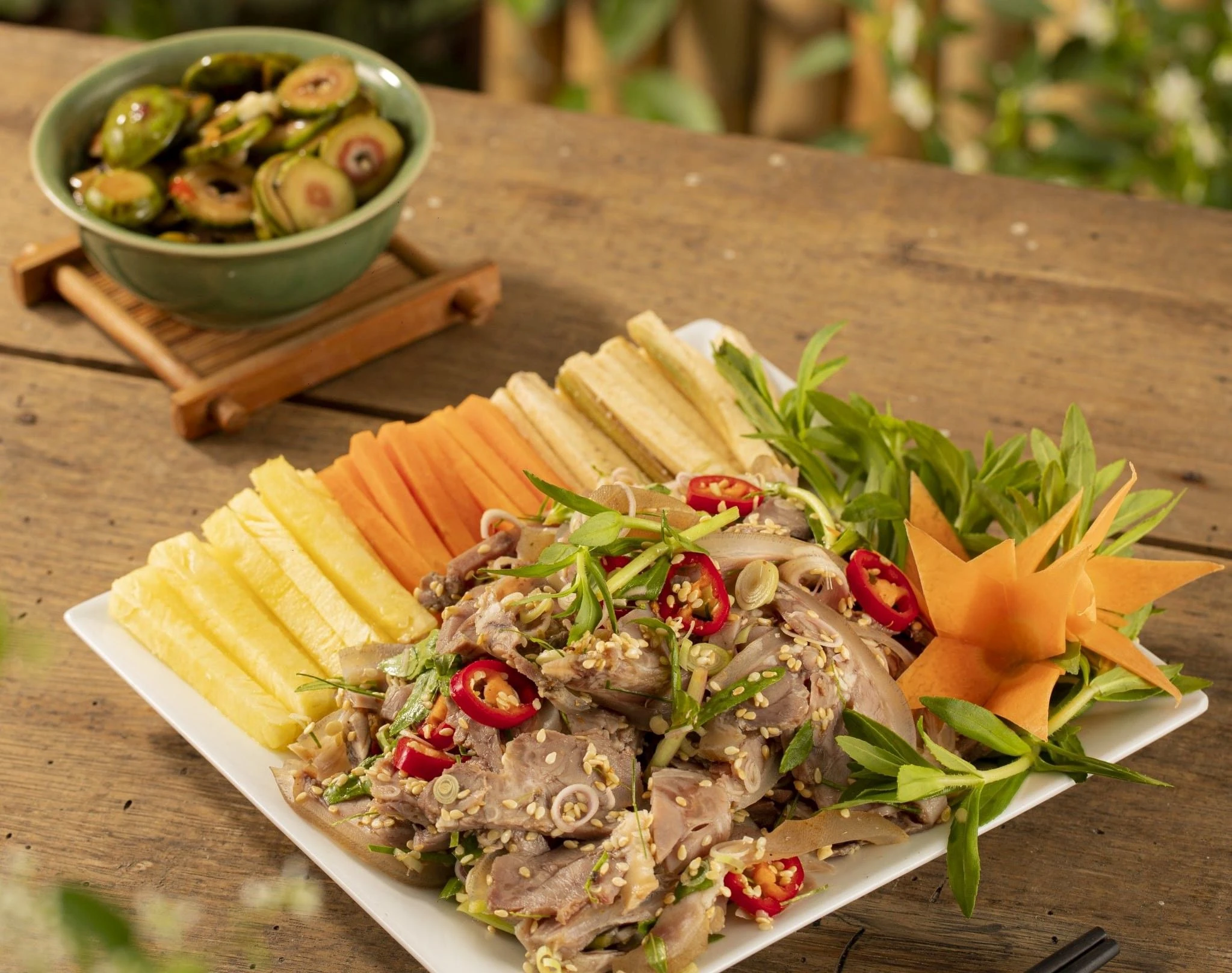 Món dê tái chanh Ninh Bình lọt top món ngon nhất thế giới