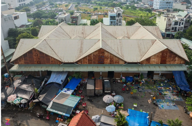 Chợ Tân Phú là một trong hai chợ được TP.HCM đưa vào danh sách giải tỏa giai đoạn 2025-2030. Ảnh: An Khương cho.png