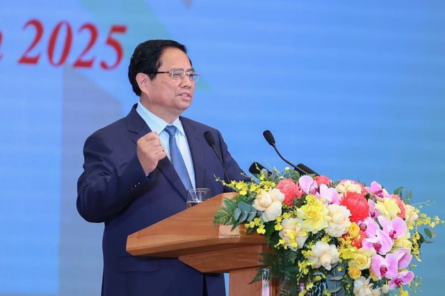 Thủ tướng Phạm Minh Chính phát biểu. Ảnh: VGP Thủ tướng Phạm Minh Chính phát biểu. Ảnh: VGP