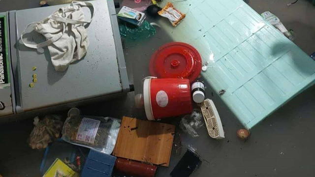 Đồ đạc, tài sản của người dân hư hỏng sau mưa lớn (Ảnh: NDCC) Đồ đạc, tài sản của người dân hư hỏng sau mưa lớn (Ảnh: NDCC)
