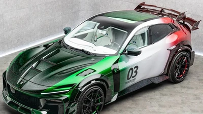 Ferrari Purosangue "hàng độc" độ Pugnator Tricolore Mansory 