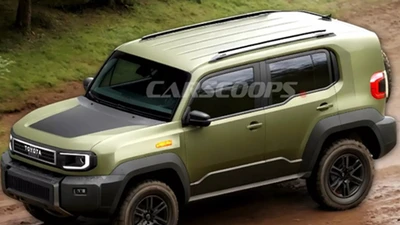 Toyota Land Cruiser mini lộ diện, nhỏ gọn mà "có võ" offroad