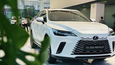 Cận cảnh Lexus RX 350h 2025 chào bán từ 3,5 tỷ đồng