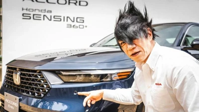 Kỹ sư Honda gây "sốt mạng" với kiểu tóc Kakashi trong Naruto