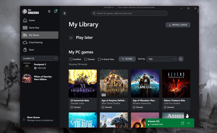 ឥឡូវនេះកម្មវិធី Xbox on Arm អាចទាញយកហ្គេមក្នុងស្រុកបាន។ រូបថត៖ Windows Central | Jez Corden Ứng dụng Xbox trên Arm hiện có thể tải xuống trò chơi cục bộ. Ảnh: Windows Central | Jez Corden