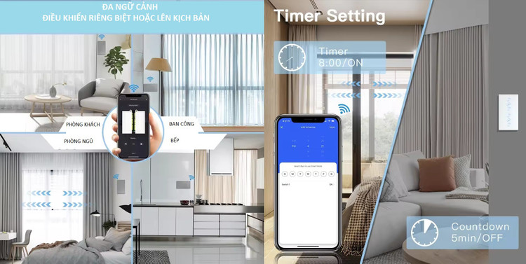 Rèm thông minh tích hợp sâu với hệ sinh thái smarthome có thể nhiều tính năng tiện ích. 1-cong-nang-rem-thong-minh.jpg