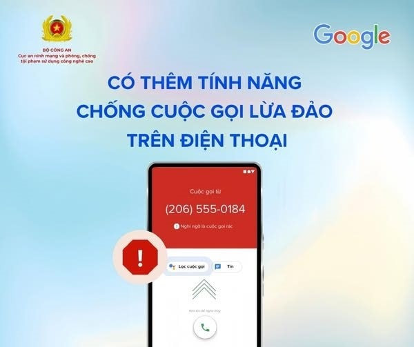Nouvelle fonctionnalité sur Google (Photo : Département de la cybersécurité et de la prévention de la criminalité liée aux hautes technologies) Tính năng mới trên Google (Ảnh: Cục An ninh mạng và phòng, chống tội phạm sử dụng công nghệ cao)
