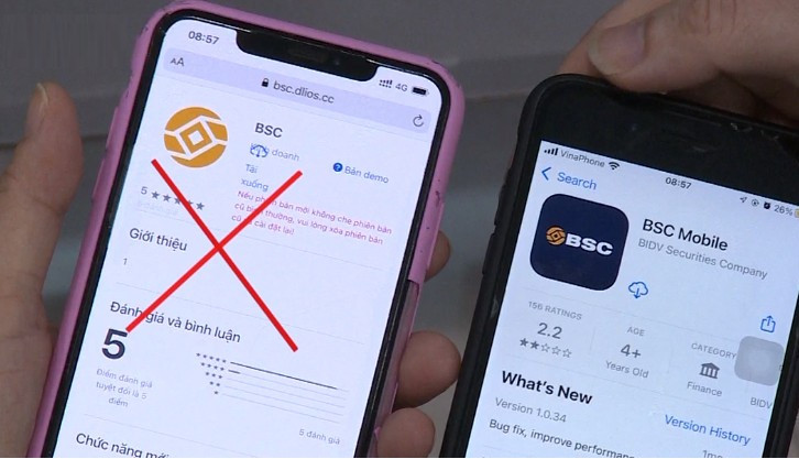 تطبيق يحاكي التطبيق الذي أصدرته شركة الأوراق المالية المساهمة لبنك التنمية والاستثمار في فيتنام. ap-gia-mao.png