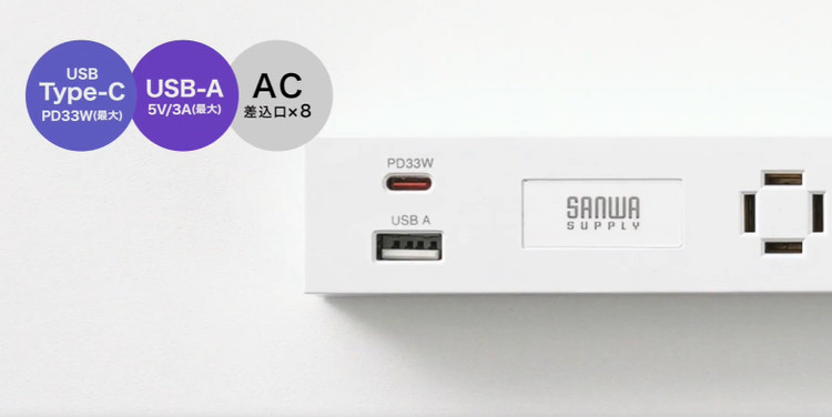 រន្ធក៏ភ្ជាប់មកជាមួយរន្ធ USB Type A និង Type C ចំនួន 1 ផងដែរ។ usb.jpg