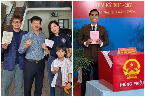 Sao Việt nô nức đi bầu cử, khoe khoảnh khắc khó quên