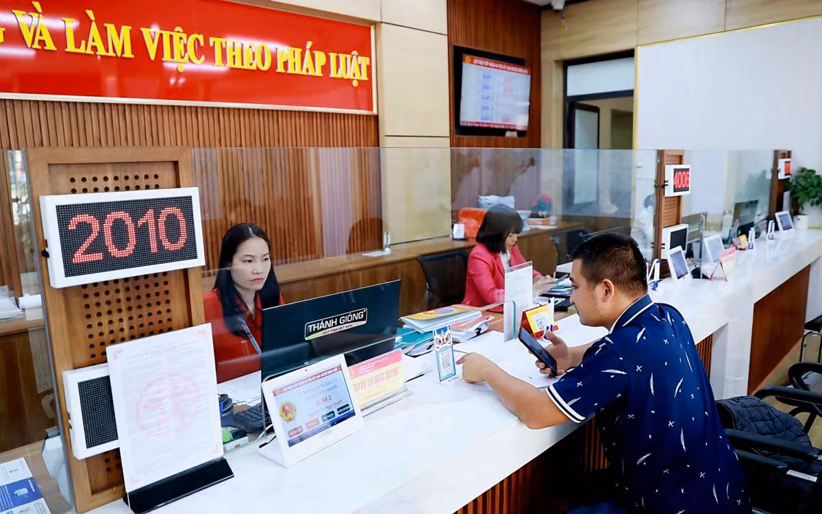 Giải quyết thủ tục cấp xã, phường tại Hà Nội.