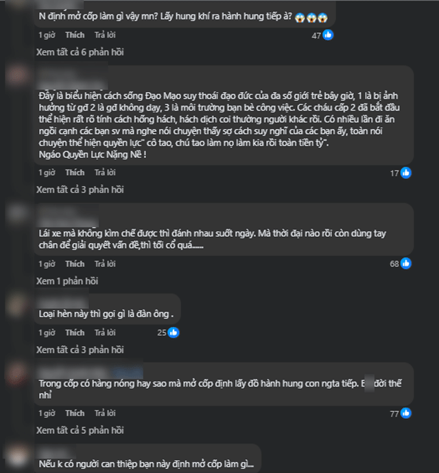 Cư dân mạng bức xúc về hành vi của nam tài xế ô tô.