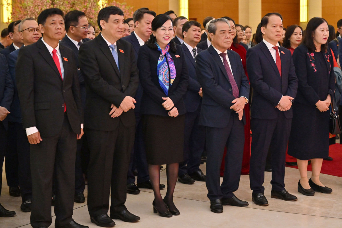 Các đại biểu dự cuộc gặp mặt. Ảnh: Quang Khánh