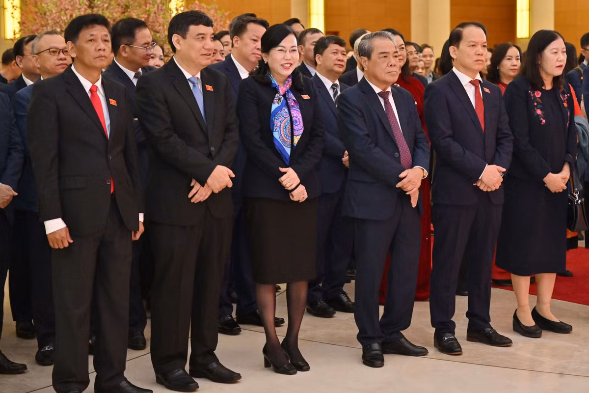 Các đại biểu dự cuộc gặp mặt. Ảnh: Quang Khánh