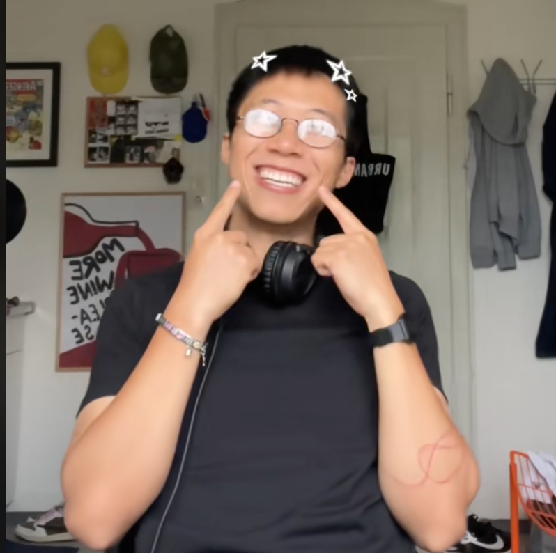 Trung Hiếu, được biết đến với tên thân mật là Bốp. Ảnh chụp màn hình: Tiktok