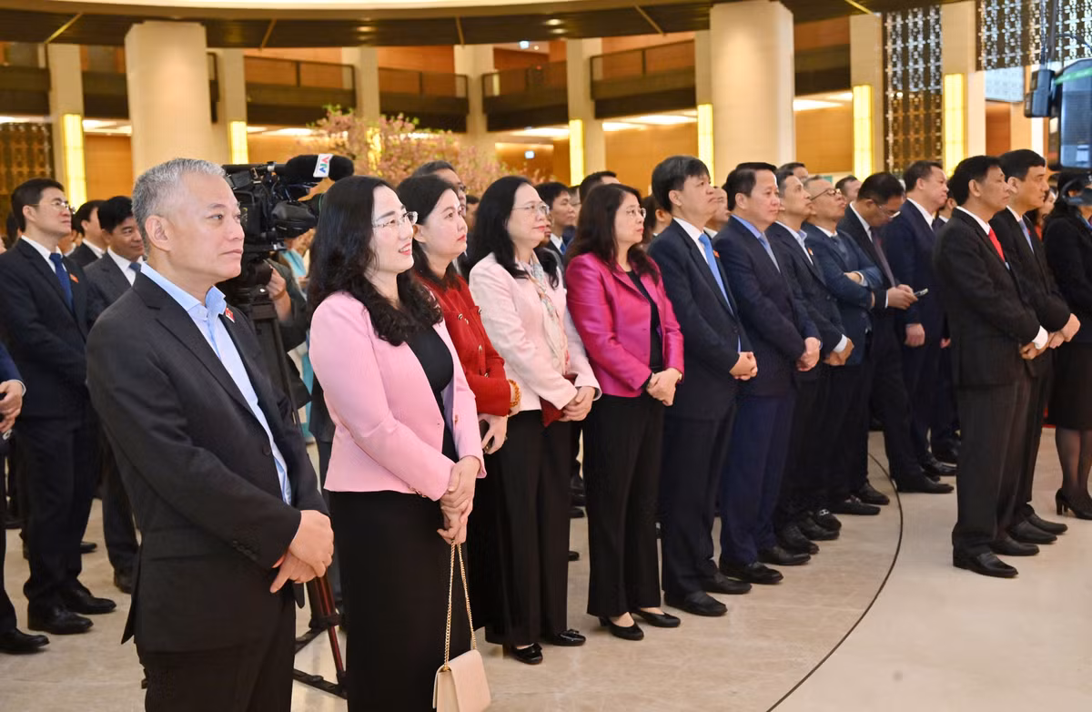 Các đại biểu tham dự cuộc gặp mặt. Ảnh: Quang Khánh