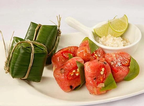 Độc đáo món nem bưởi đặc sản chay của Tây Ninh làm từ vỏ bưởi