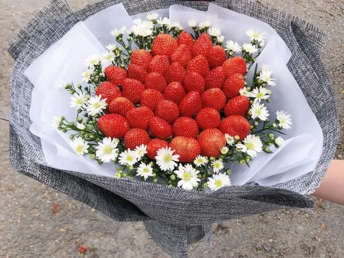 Mê mẩn những bó hoa ăn được độc đáo để tặng nàng ngày 8/3