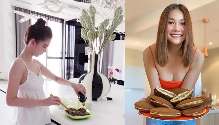 Thời trang vào bếp nóng bỏng của sao Việt khiến fan nam “xịt máu mũi”