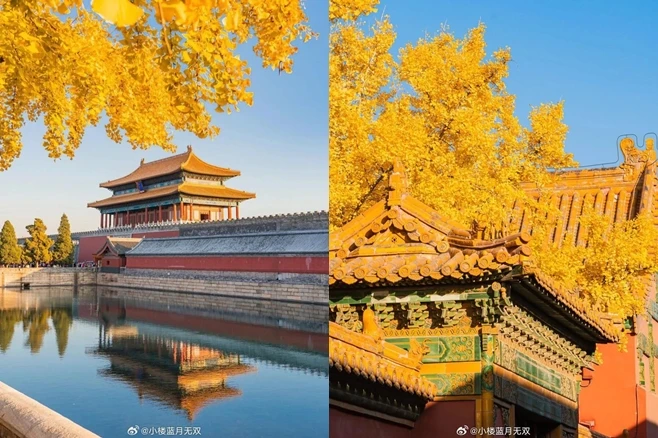 Tử Cấm Thành sang thu đẹp xao xuyến lòng người