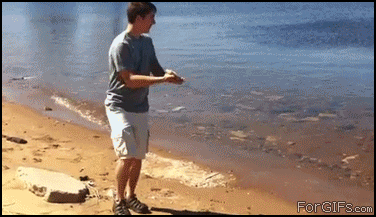 Nghệ thuật ném gạch.