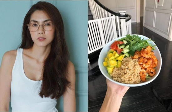 Tò mò thực đơn ăn sáng để giữ dáng của Tăng Thanh Hà