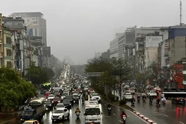 Miền Bắc xuất hiện mưa lớn, có nơi trên 180mm