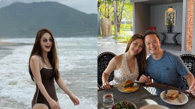 Diễm My 9X gây chú ý với sắc vóc gọn gàng sau một năm sinh con