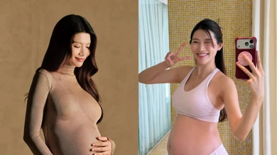 Quỳnh Châu lưu giữ đường cong đẹp nhất cuộc đời khi mang thai