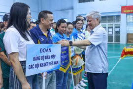 Khai mạc Hội thao chào mừng Đại hội Đảng bộ MTTQ, các đoàn thể Trung ương