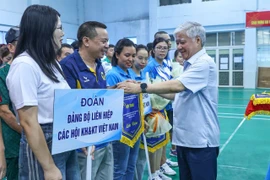 Khai mạc Hội thao chào mừng Đại hội Đảng bộ MTTQ, các đoàn thể Trung ương