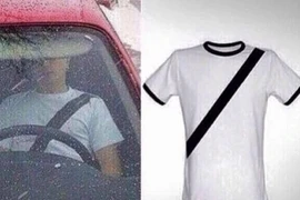 Lách luật bằng áo in dây an toàn, trò đùa nguy hiểm với tính mạng