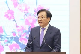 Chủ nhiệm Văn phòng Chính phủ Trần Văn Sơn chúc mừng báo chí dịp Tết 2026