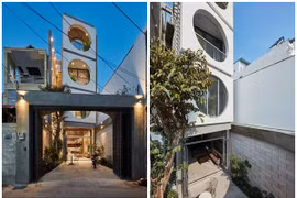 Nhà ống với những khoảng thở bình yên giữa Sài Gòn