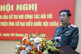 Giới thiệu Đại tướng Phan Văn Giang ứng cử đại biểu Quốc hội khóa XVI