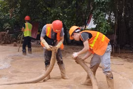 Ban Quản lý Đường sắt đô thị Hà Nội chính thức thông tin về hiện tượng bùn trào