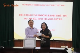 VUSTA phát động ủng hộ đồng bào bị thiệt hại do bão số 10