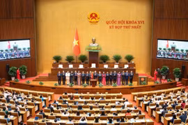 Toàn cảnh ngày làm việc đầu tiên của kỳ họp thứ Nhất, Quốc hội khoá XVI