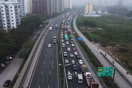 Phân luồng xe đi cao tốc Cầu Giẽ - Ninh Bình 