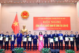 Hà Nội điều động, bổ nhiệm nhiều lãnh đạo Sở