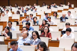 Ngày 11/8, Quốc hội thảo luận dự án Luật Phát triển đô thị