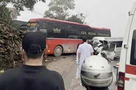 Tai nạn xe khách giường nằm ở Lạng Sơn, một phụ nữ tử vong