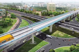 Chi tiết vị trí công trình tuyến đường sắt đô thị số 5