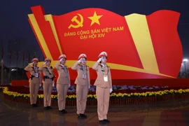 Siết chặt an ninh ngày làm việc đầu tiên Đại hội lần thứ XIV của Đảng