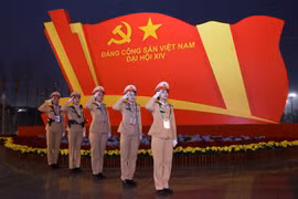 Siết chặt an ninh ngày làm việc đầu tiên Đại hội lần thứ XIV của Đảng